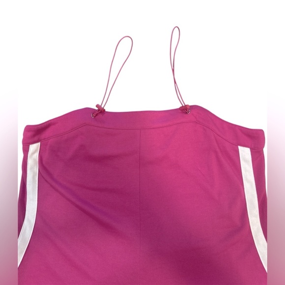 TCEC Romper Size Large Fuchsia Pull On Adjustable Toggle Spaghetti Straps - Picture 8 of 13